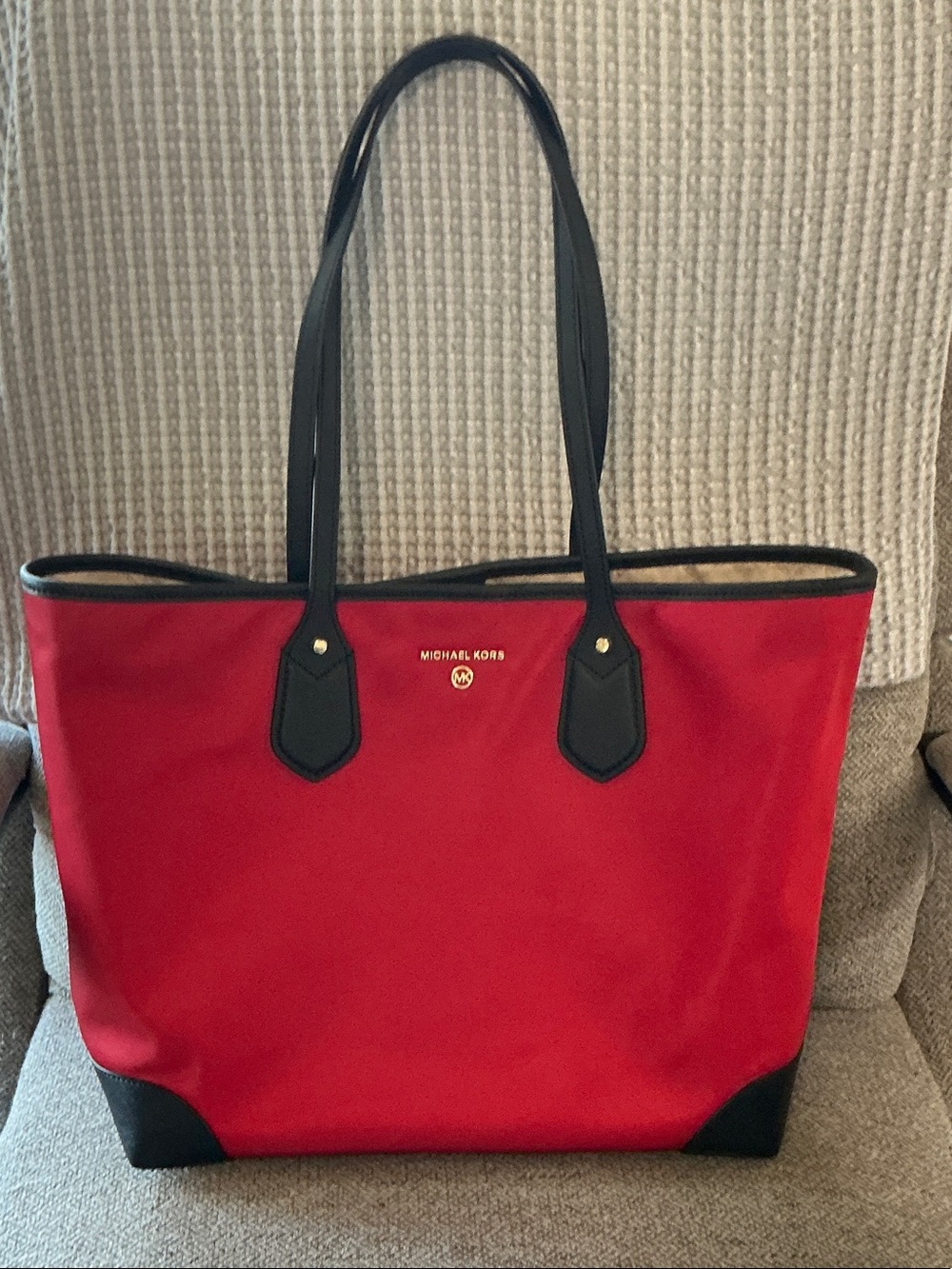 Michael Kors Eva Large Nylon Tote